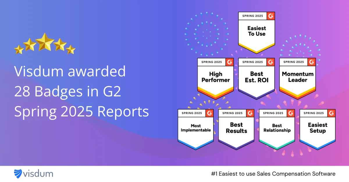 Visdum Leads in G2 Sales Compensation Reports for 2025